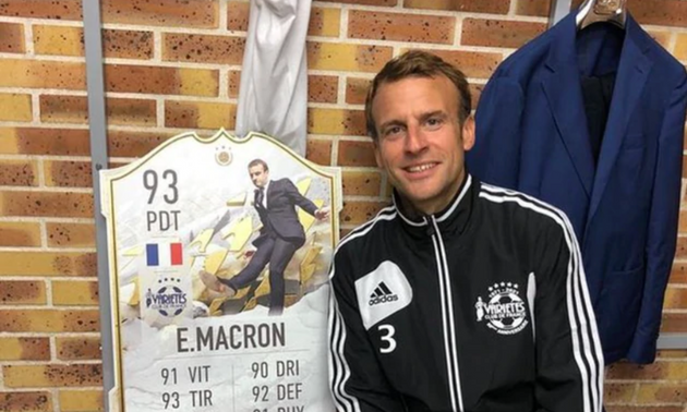 Carte FUT Emmanuel Macron